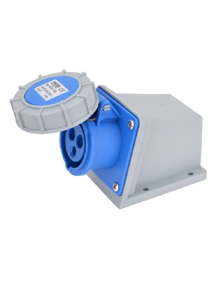 CEE industrial socket outlet for surface mounting 32A 2 Pole IP67 TICS-1232| ADAJUSA | price