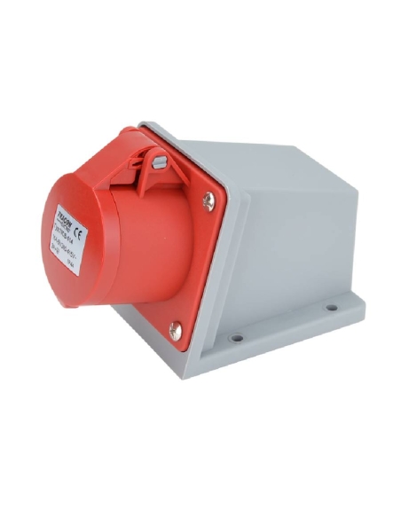 CEE industrial socket for surface mount 16A 3 Pole TICS-114| ADAJUSA | price