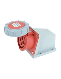 Toma de enchufe CEE 16A 3P+T caja superficie IP-67 TICS-1142 | Adajusa 2