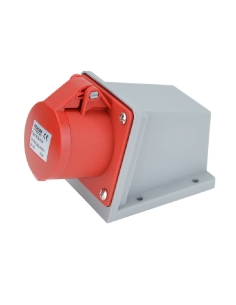 CEE industrial socket for surface mount 16A 3 Pole neutral ground TICS-115| ADAJUSA | price