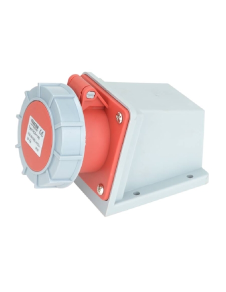 CEE industrial socket for surface mounting 32A 3 Pole neutral ground IP67 TICS-1252| ADAJUSA | price