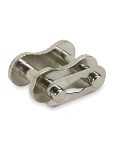 Unión doble inoxidable para cadena rodillos 12ASS-2 ASA 8188 - Tsubaki-ADAJUSA
