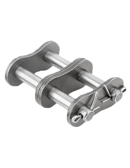 Union double reinforced for roller chain 12AH-1 ASA 8188 - Tsubaki - ADAJUSA