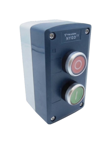 Button box with start-stop push buttons I-O Tracon| ADAJUSA : price