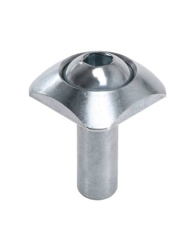 Kit front fixing profile aluminum slot 10mm | ADAJUSA