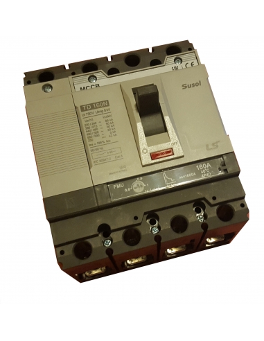 Automatic switch 4x160A Reg three-pole molded box.