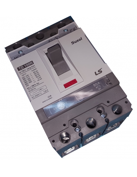 Automatic switch 3x400A Reg three-pole molded box.