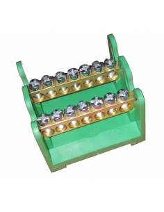 Repartidor de conexión bipolar 7 salidas