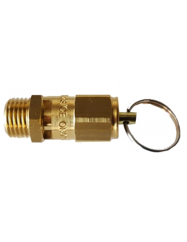 Safety valve overpressure 1/4 15 Bar - Metal Work - ADAJUSA