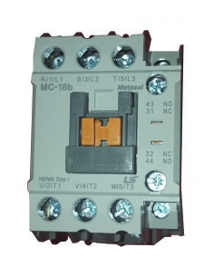 Three-phase contactor 18A coil 400Vac -  LS 2
