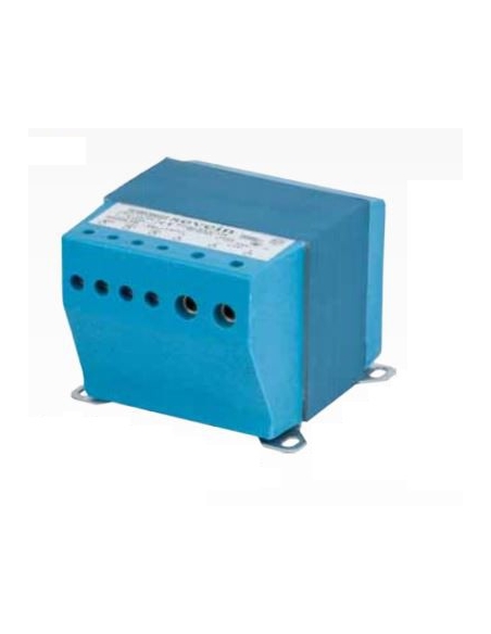 Transformador de seguridad para foco de piscina 12V 130VA altura reducida