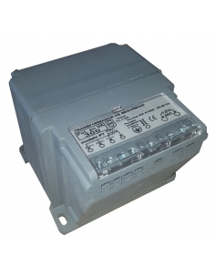 Transformador de seguridad para foco de piscina 12V 300VA encapsulado plástico