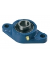 Oval bracket with cast iron bearings - INA