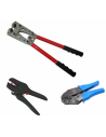 Crimping and cutting tools