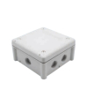 Halogen-free thermoplastic watertight boxes threaded inlets