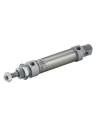 Pneumatic cylinders diameter Ø25 double acting cushioned MH series - Aignep