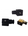 Connectors for the solenoid valves