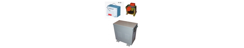 IP00 single-phase and three-phase autotransformers or IP-23 Sevein metal box | ADAJUSA